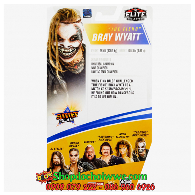 MÔ HÌNH WWE THE FIEND BRAY WYATT - ELITE 77