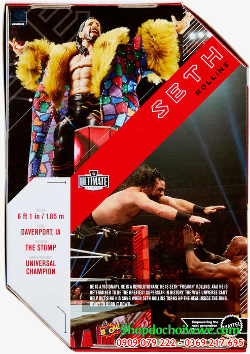 Mô Hình WWE Ultimate Edition Seth Rollín Series 17