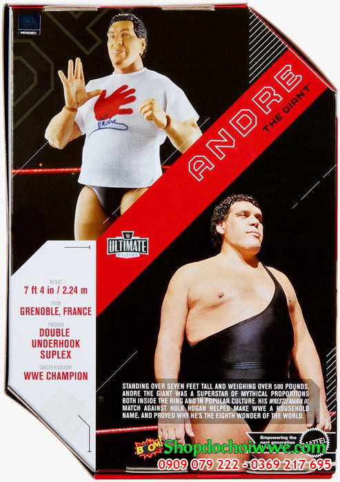 Mô Hình WWE Ultimate Edition Andre The Giant Series 17