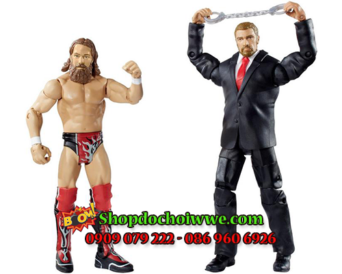 Mô Hình WWE Daniel Bryan & Triple H