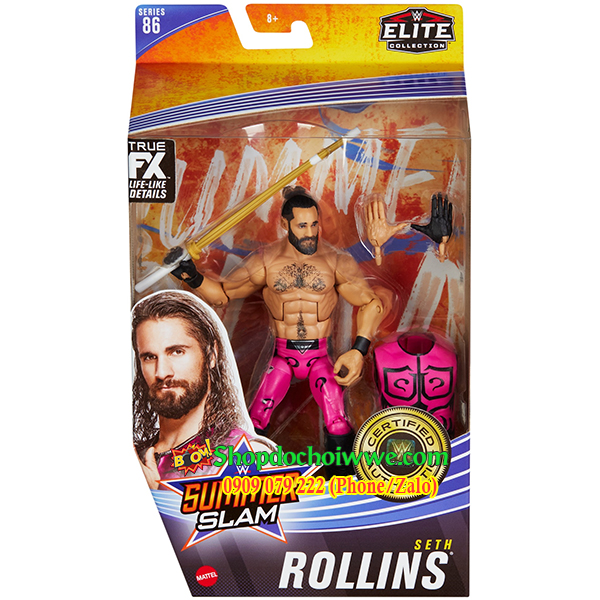 Mô Hình WWE Seth Rollins Elite 86