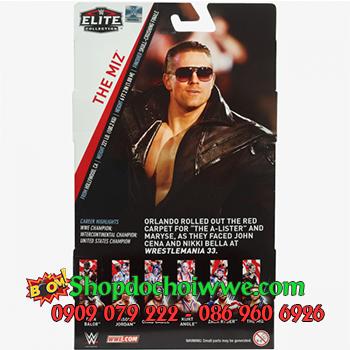 Mô Hình WWE The Miz Elite 59