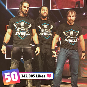 10 bức ảnh Instagram WWE được yêu thích nhất mọi thời đại